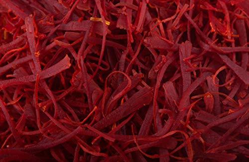 Vanilla Bean Kings Premium Saffron Threads, Pure All Red Saffron Spice | Super Negin Grade | For Culinary Use Such as Tea, Paella, Golden Milk, Rice, & Risotto (5 Grams)