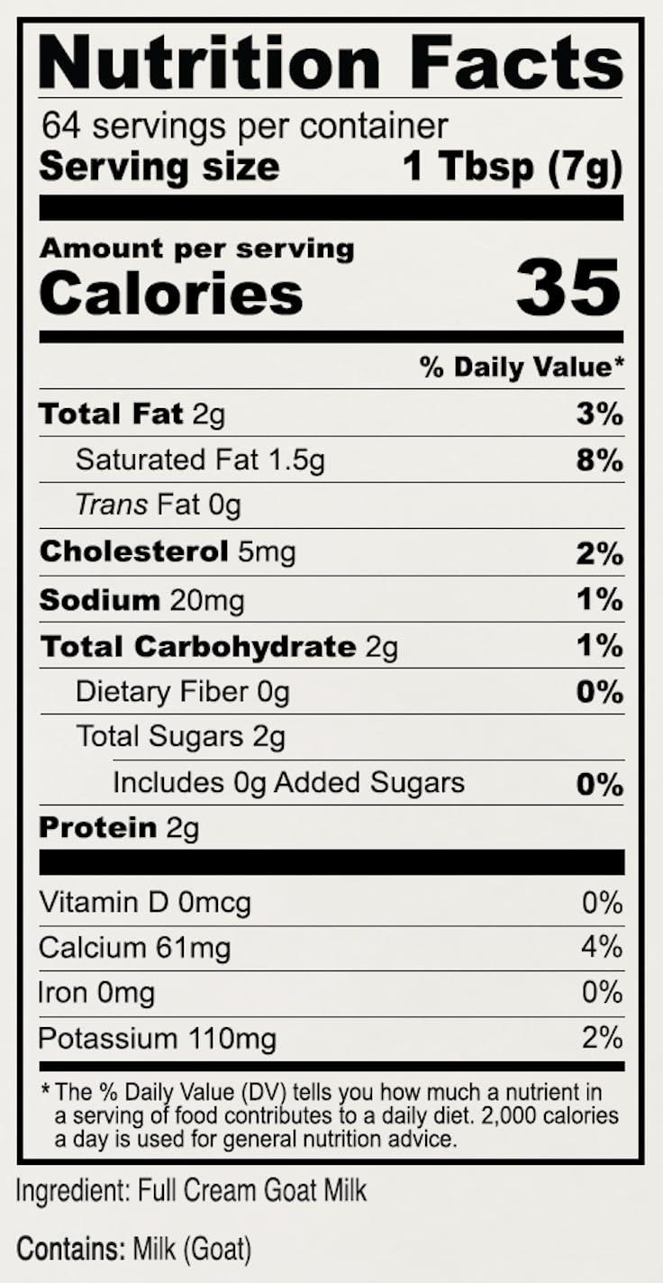 Anthony's Anthony's Premium Goat Milk Powder, 1 lb, Gluten Free, Non GMO, No Additives