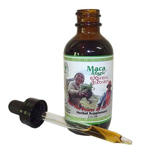 Maca Magic Maca Magic Express Energy Maca Extract Drink Supplement in Glass Bottle with Glass Dropper (2 fl oz)