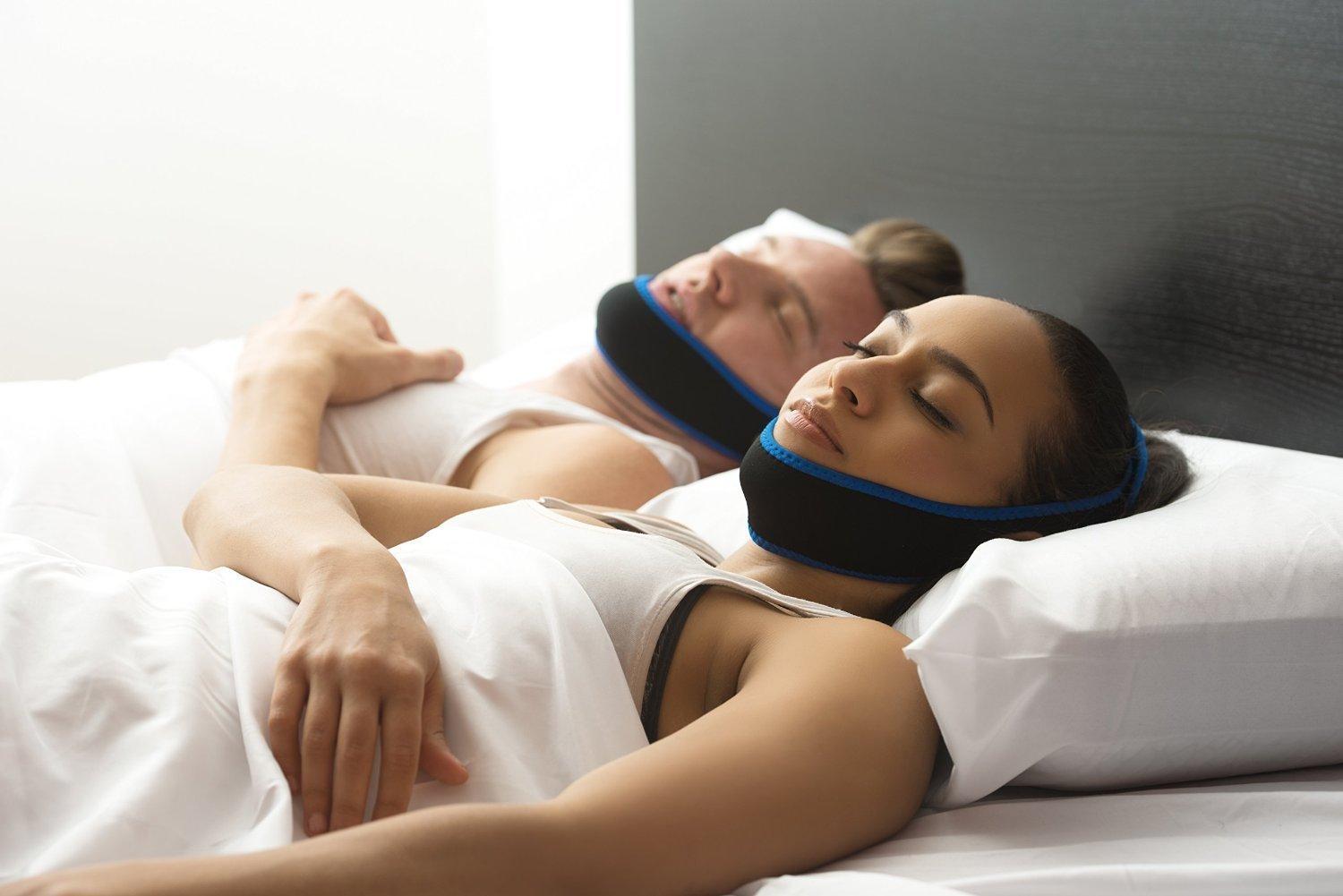 SnoreShield(TM) SnoreShield Anti Snore Chin Strap - The #1 Ranked Snoring Sleep Solution - Natural And Comfortable Instant Snore Stopper - Easy To Use And Adjustable