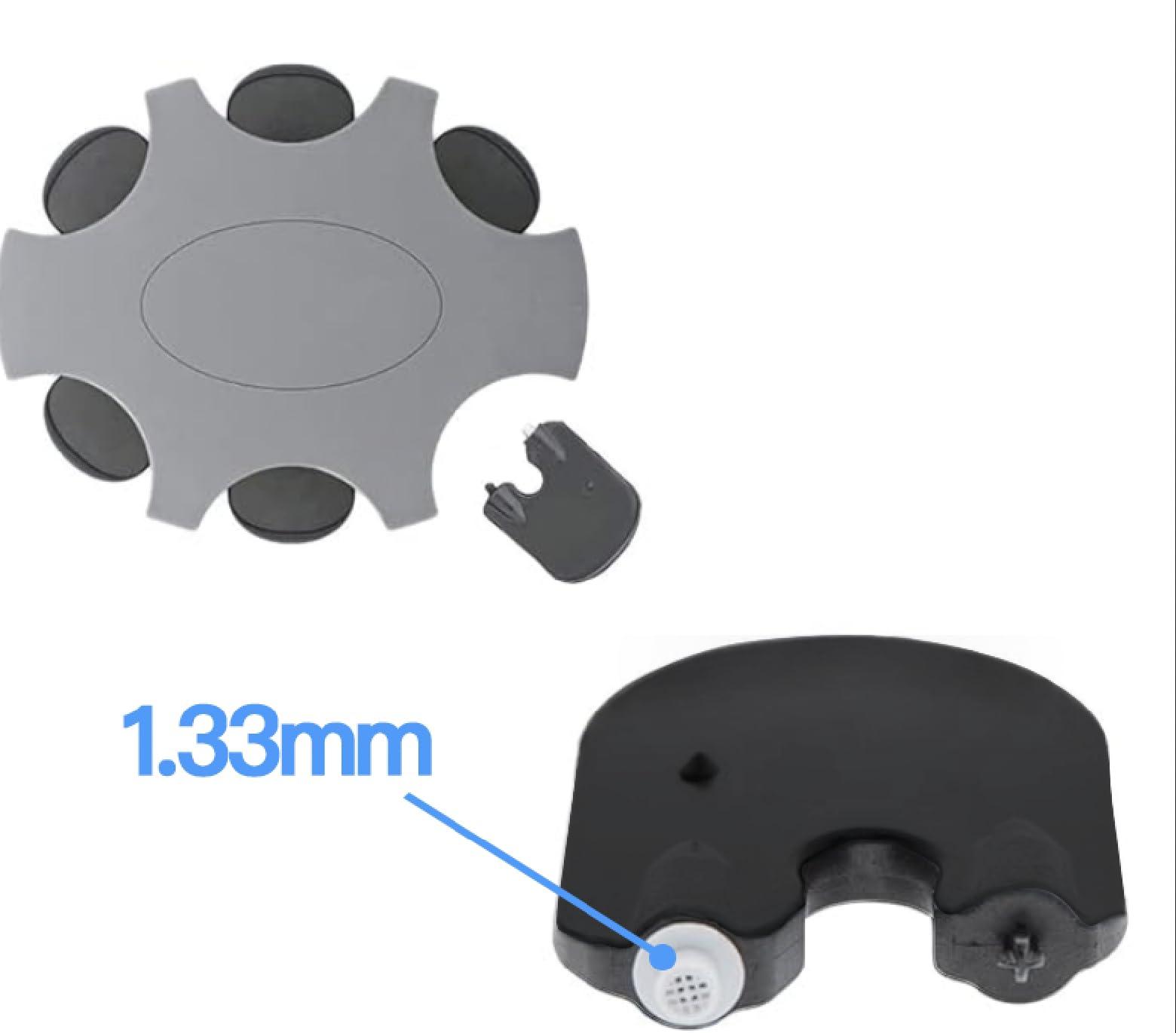 TYRDAN Prowax MiniFit for Oticon Hearing Aid Filters oticon ProWax Replacement Cerumen Stop Suitable for Oticon RITE RIC Hearing Aid(4PACKS)