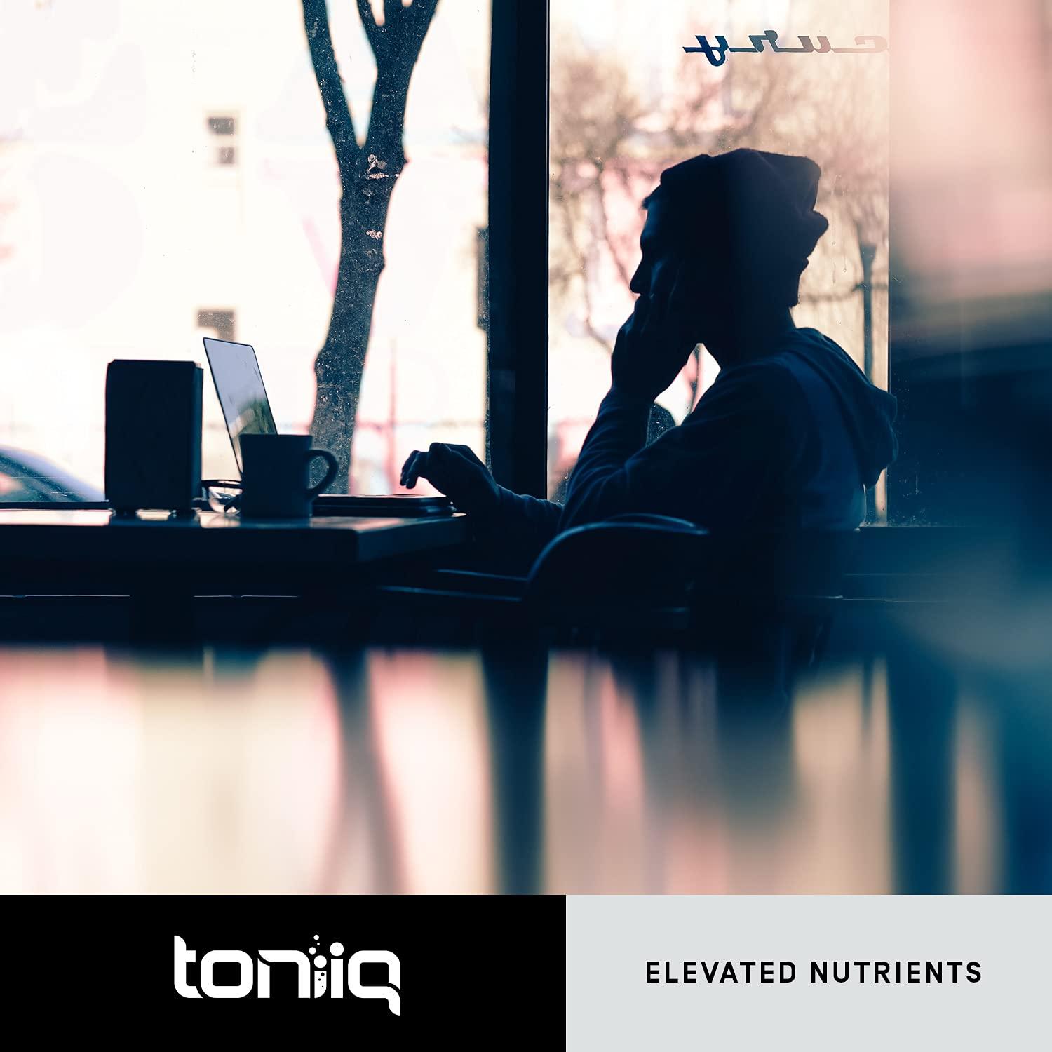 Toniiq Toniiq 99%+ 40mg Supplement - Ultra High Purity PQQ 40mg Concentrated Formula - PQQ 40 mg 120 Capsules - Pyrroloquinoline Quinone Supplement - 1 Capsule Serving - Vegetarian Capsules