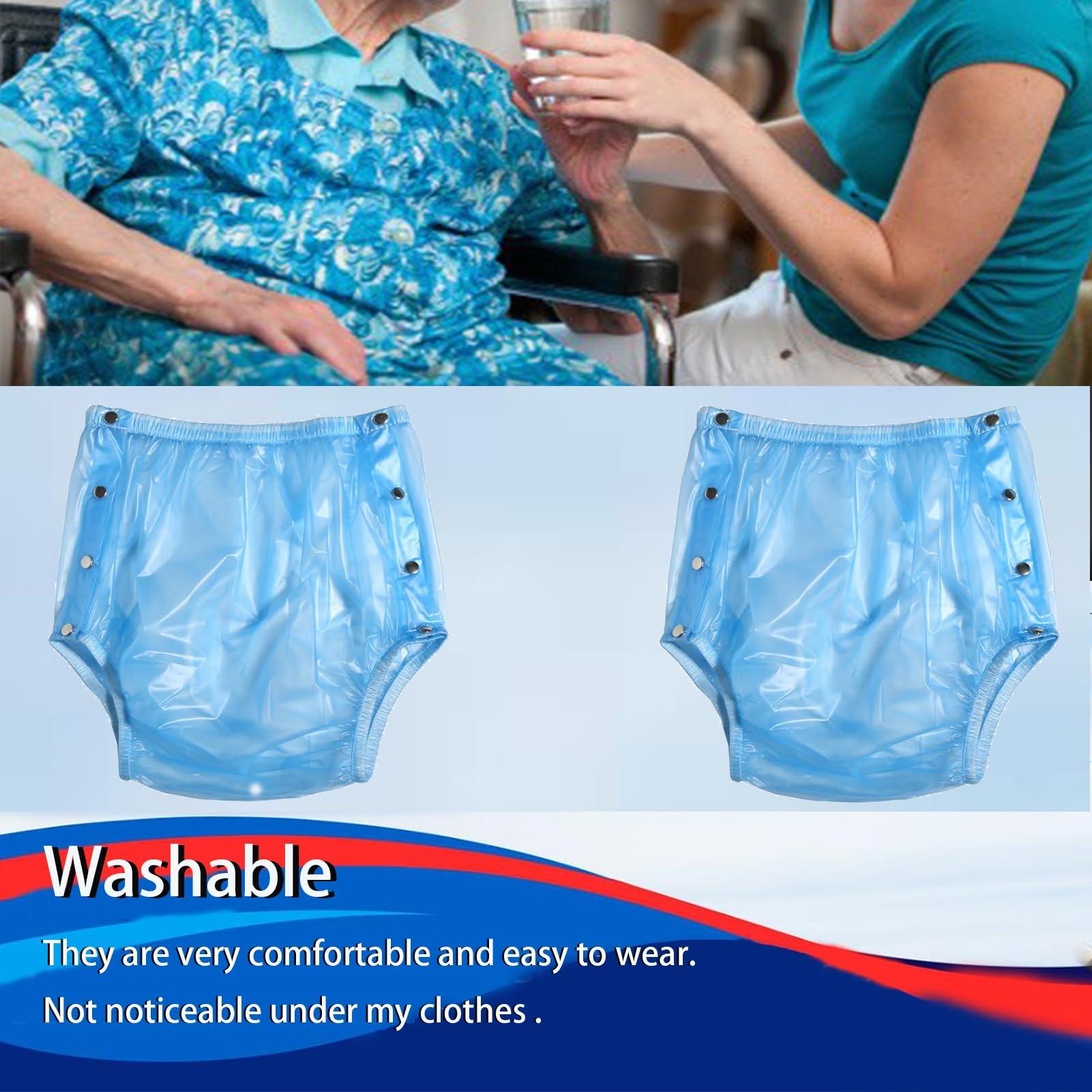 Generic Generic Adult Incontinence Underwear for Men, Adult Diapers Covers for Men and Women Washable (XX-Large)