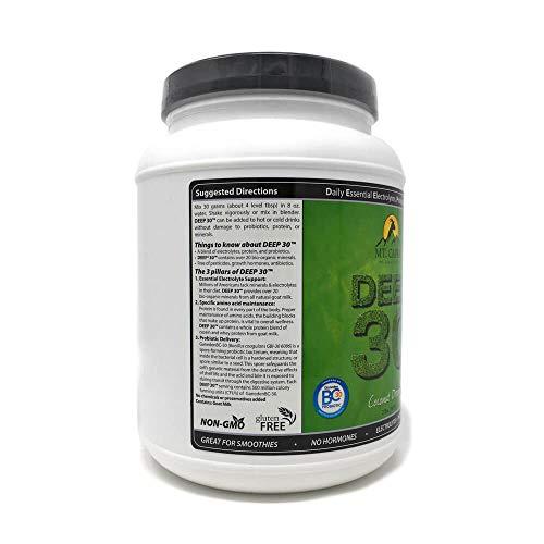 MT. CAPRA SINCE 1928 MT. CAPRA SINCE 1928 DEEP-30 | Meal Replacement Shake, Goat Protein Powder with Grass Fed Whey Protein and Casein Protein, Minerals and BC-30 Probiotics, Coconut Dream Flavor - 2 Lbs