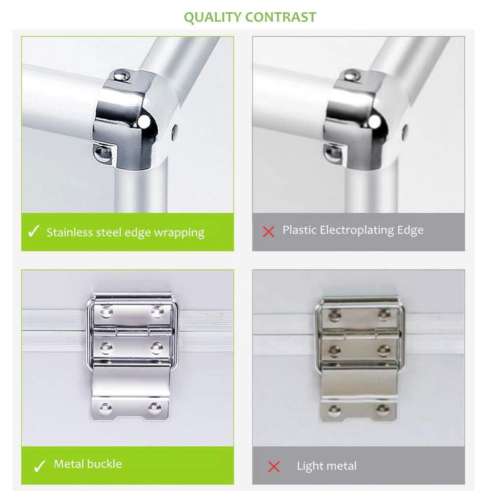 Nurth Medicine Box Nurth First Aid Kit Lockable First Aid Box Security Lock Medicine Storage Box with Portable Handle,Medication Lock Box 3 Tier Design/Precription Storage Box Large Space 14 × 9.8 × 11inch (Silver)