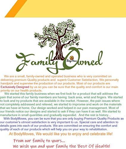 BodyMoves BodyMoves 2 Finger Splints Plus 10 Sleeves (12 pc Set, Aqua Blue)