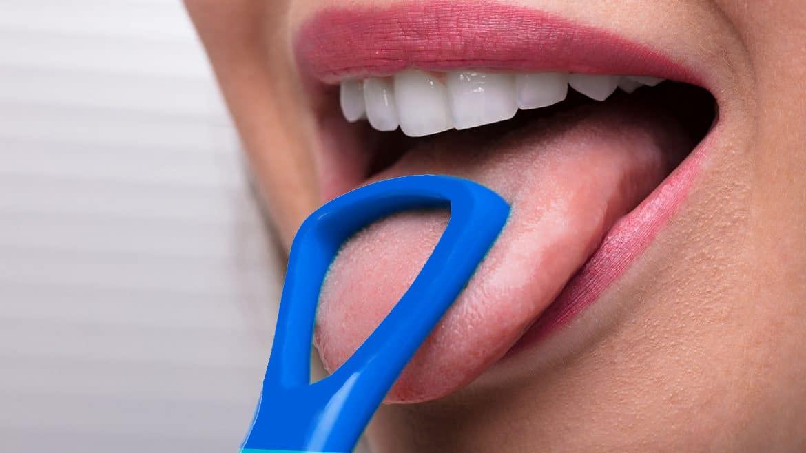 Nurpi Nurpi Plastic Tongue Cleaner for Adults and Kids Fights Bad Breath Oral Care Tongue Cleaner, Easy to Use Travel Friendly- Pack of 2