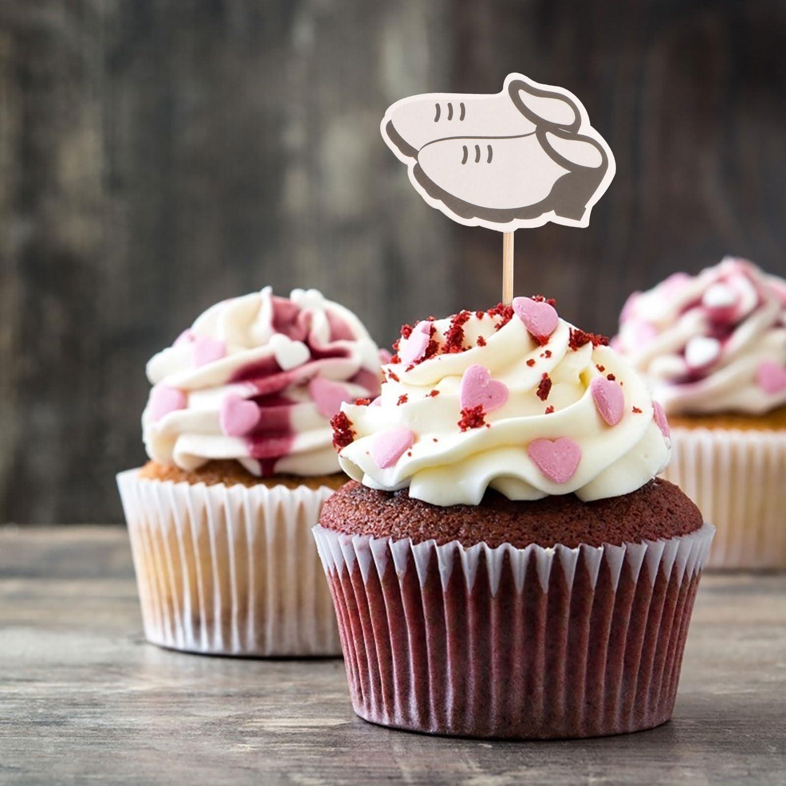 LUOZZY LUOZZY 5pcs Golf Themed Cupcake Topper for Kids Birthday Party Cake Decoration Golf Ball Shoes Cake Pick Cupcake Decorations