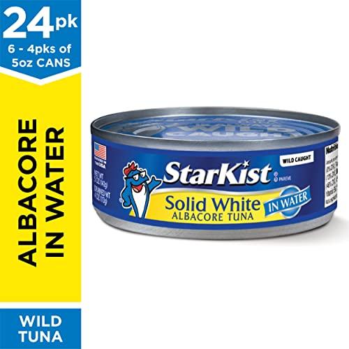 StarKist StarKist Solid White Albacore Tuna in Water, 4 - 5 Oz Can (Pack of 6) - 24 Cans Total