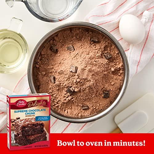 Betty Crocker Betty Crocker Delights Supreme Chocolate Chunk Brownie Mix, 18 oz.