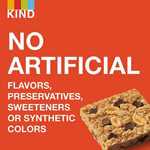 KIND KIND Healthy Grains Bars, Peanut Butter Dark Chocolate, Gluten Free, 1.2 oz, 5 Count (6 Pack)