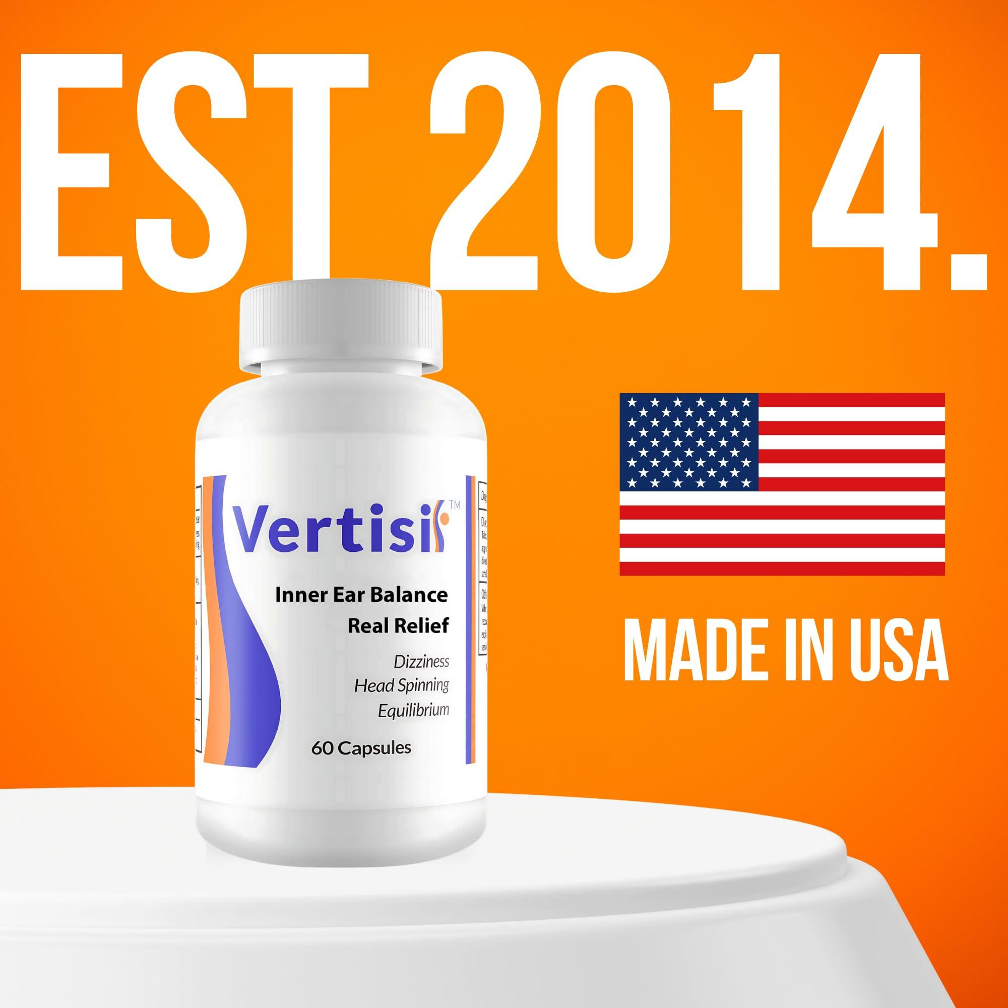 Scientific Health Vertisil 2-Month Supply Relieve Vertigo - All Natural