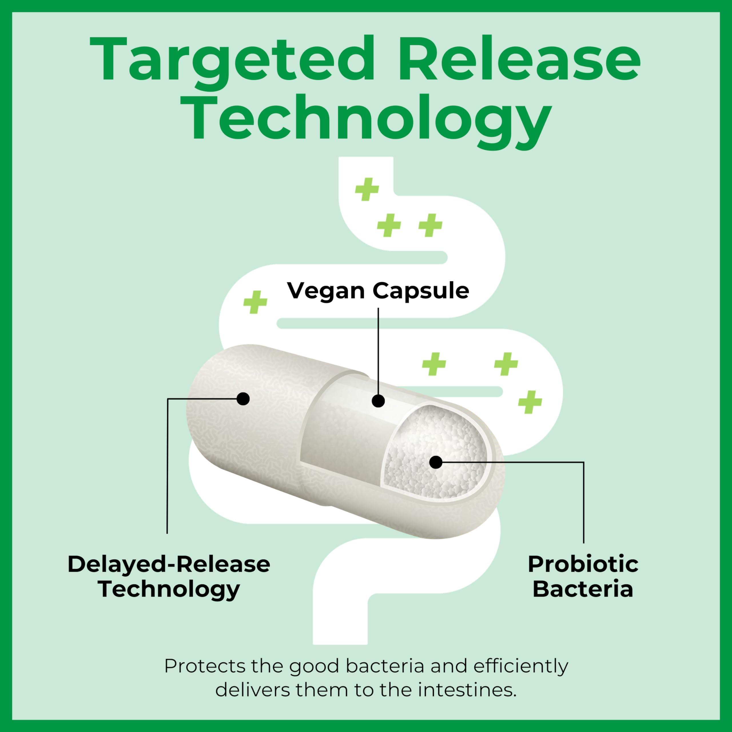 Bio-K Plus Bio K+ Extra Stress Support with Sensoril - Ashwagandha  Vegan Probiotics Supplement for Everyday Stress, Relieving Sleeplessness - 25 Billion CFU 3 Strains  60 Capsules