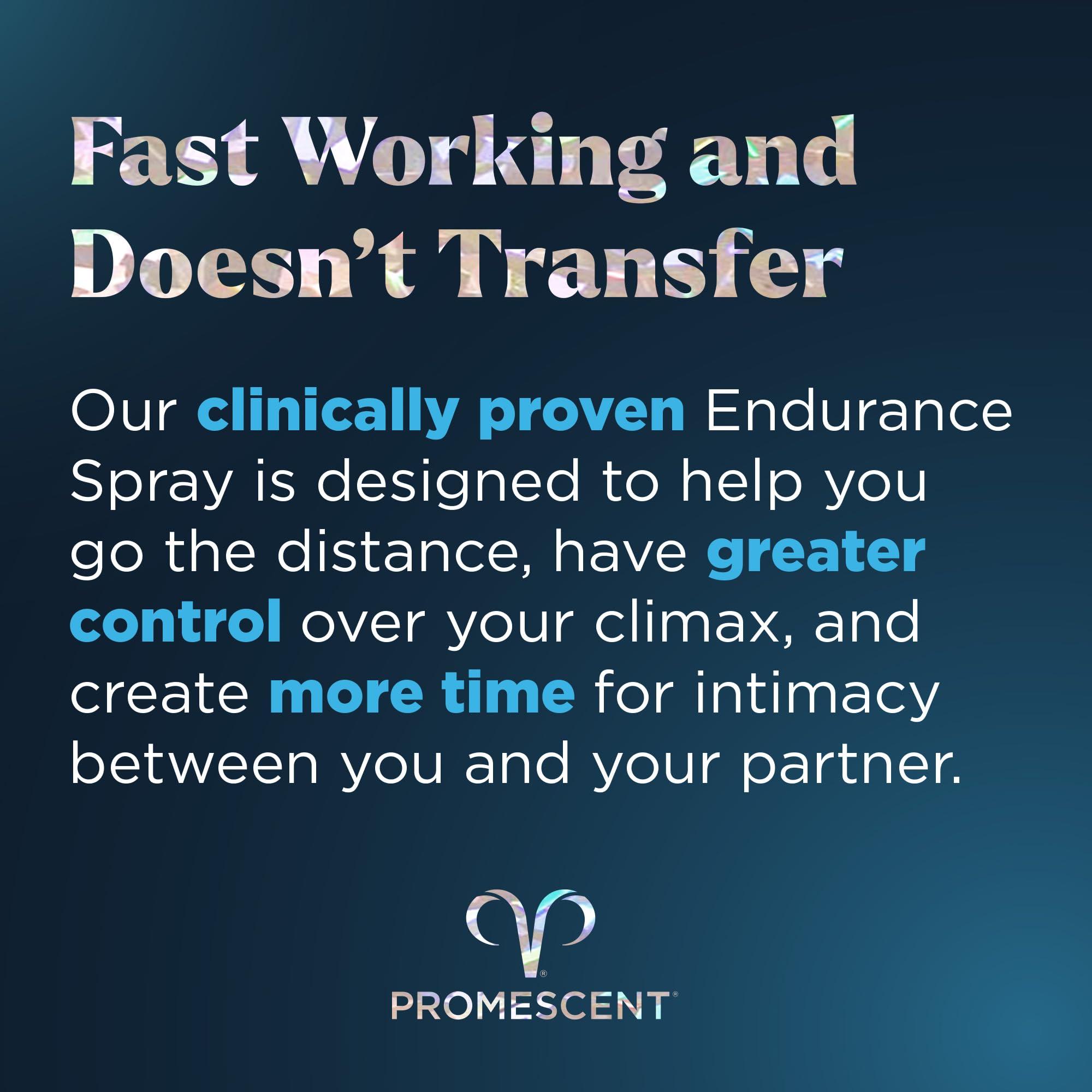 Promescent Promescent Desensitizing Delay Spray for Men + Vanilla Massage Oil for Massage Therapy, Massage Oils for Date Night, Sweet Almond Oil for Skin