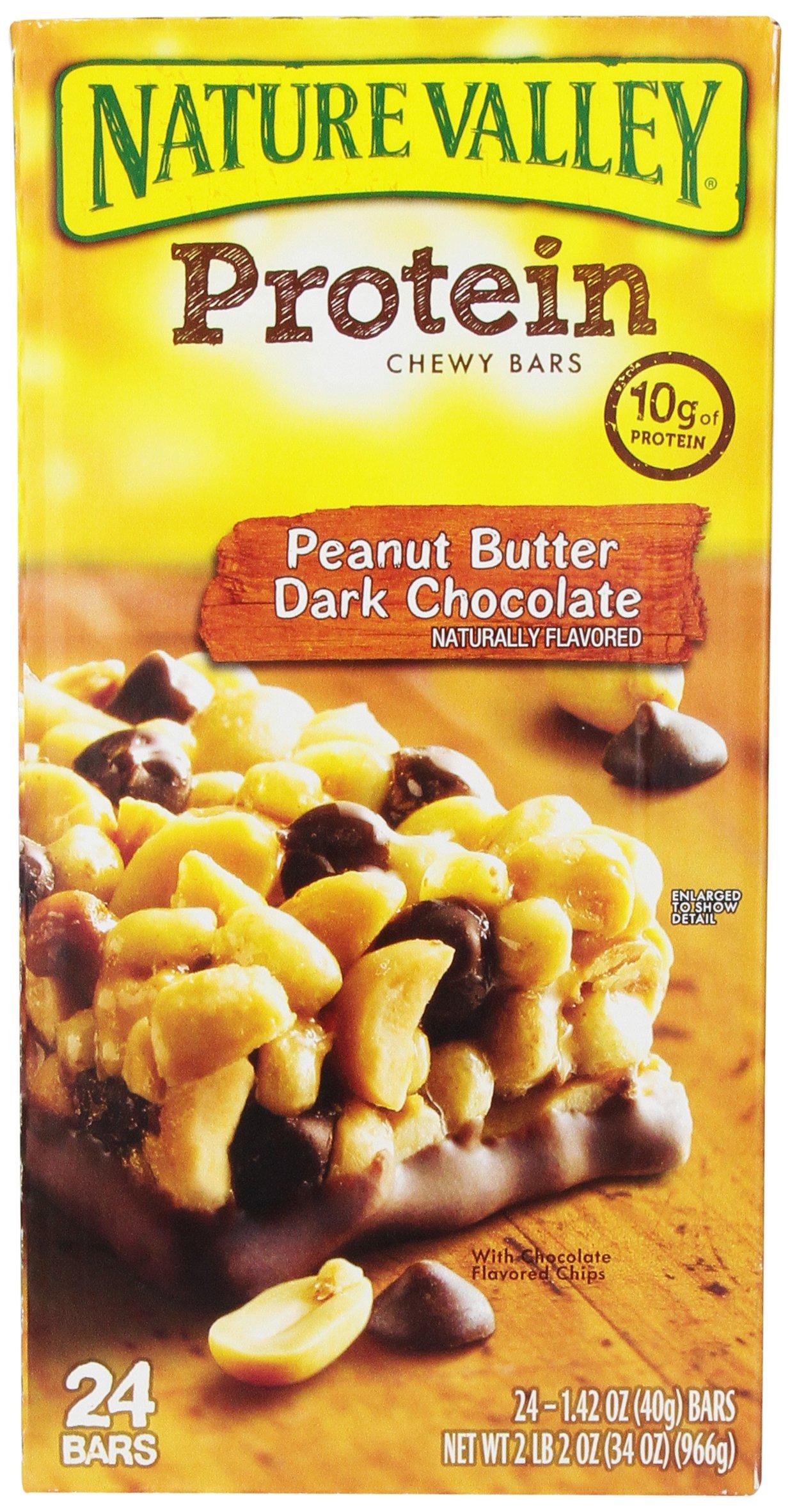 Nature Valley Nature Valley Protein Bars, Peanut Butter Dark Chocolate, 1.42 Ounce, 24 Count
