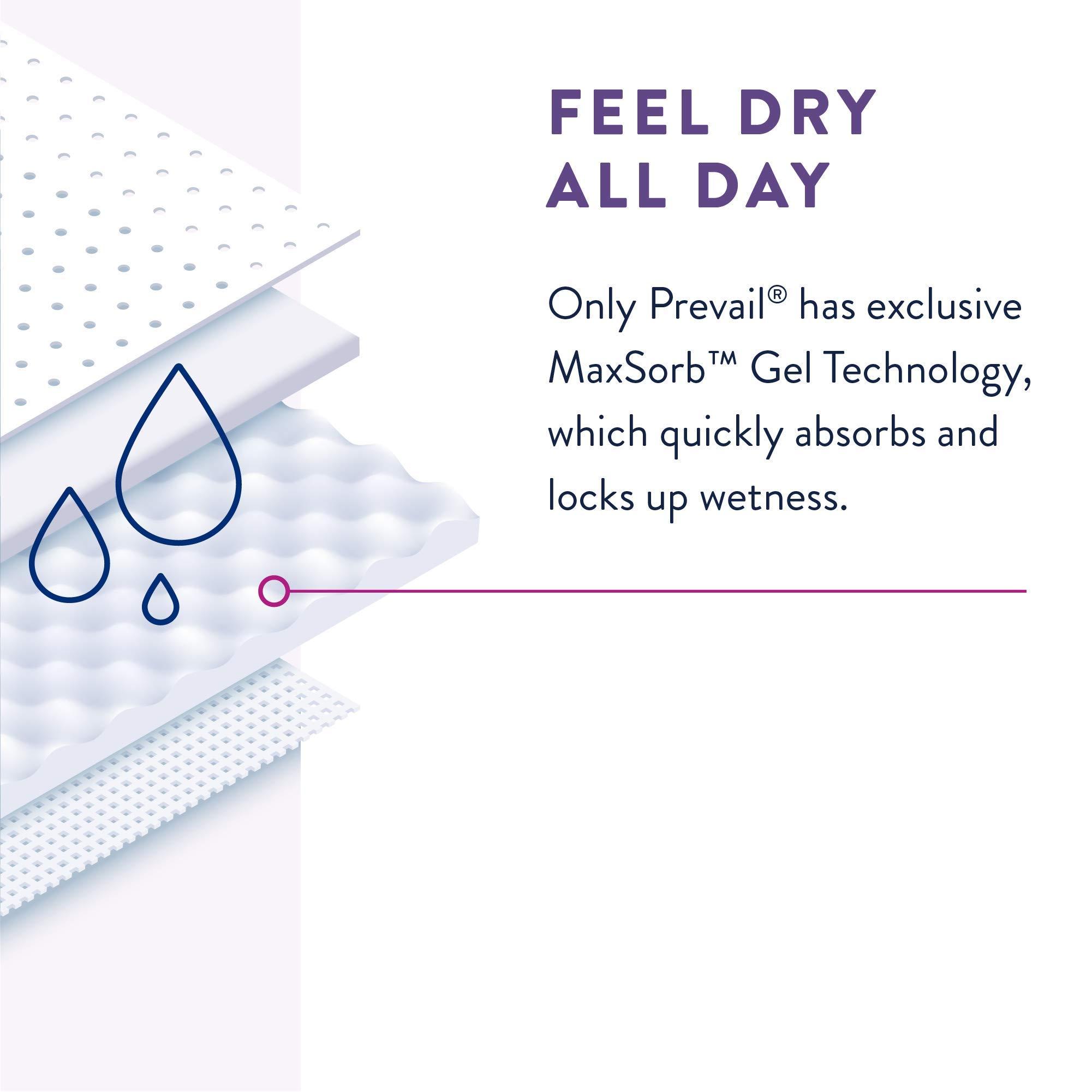 Prevail Prevail Per-Fit for Women Daily Protective Underwear, Pull-up Disposable Adult Diaper for Women, Extra Absorbency, Medium, 18 Count Bag