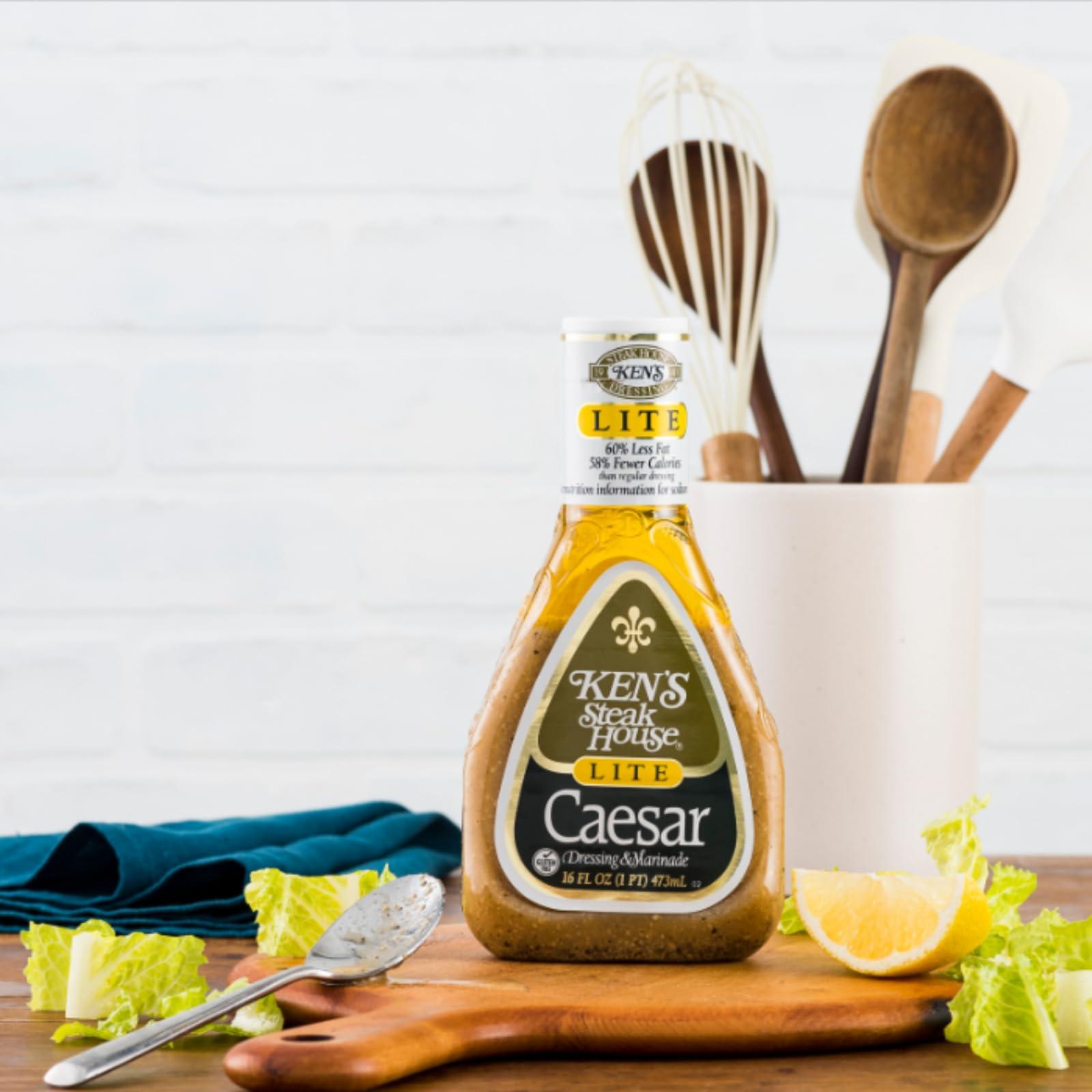 Ken's Ken's Lite Caesar Dressing-16 OZ