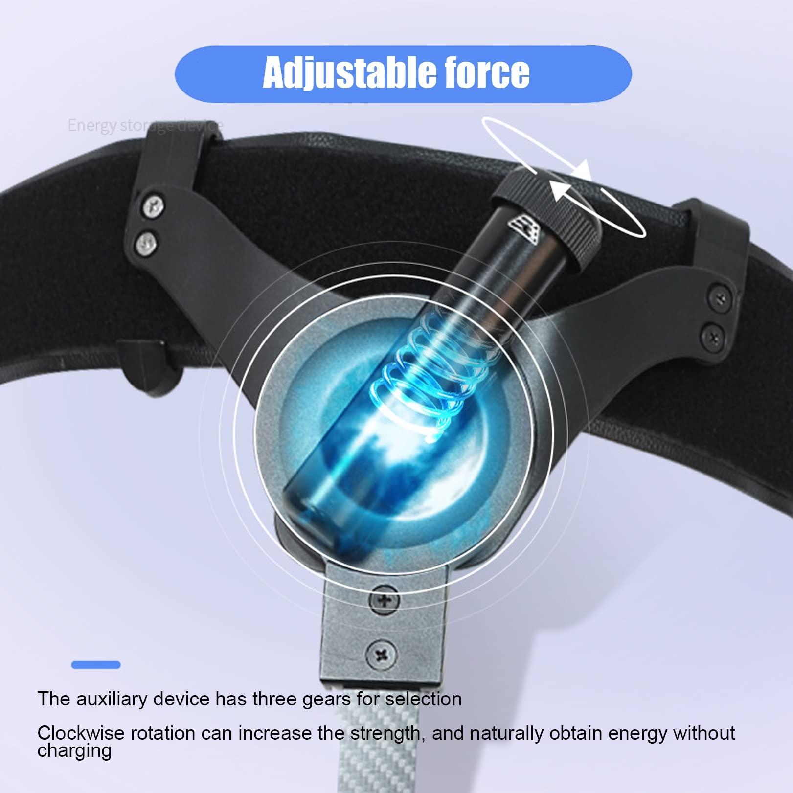 IINCOOY IINCOOY Walking Aid Bionic Body Power Walking Aids Stroke Hemiplegia Walker Lower Limb Rehabilitation Training Leg Walking Training Tool (Color : Right, Size : Large)