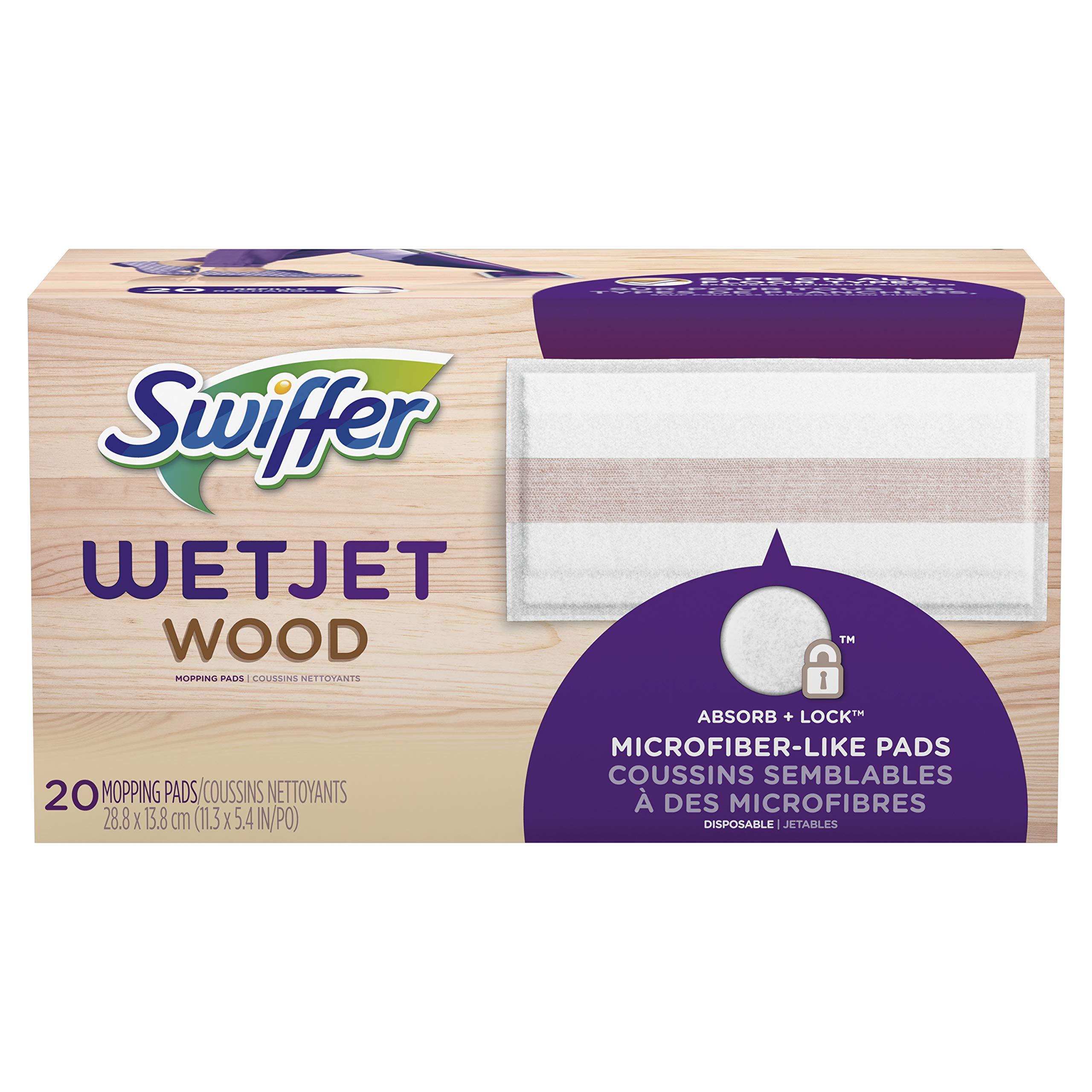 Swiffer Swiffer Wetjet Wood Mopping Pad Refill, 20 Count