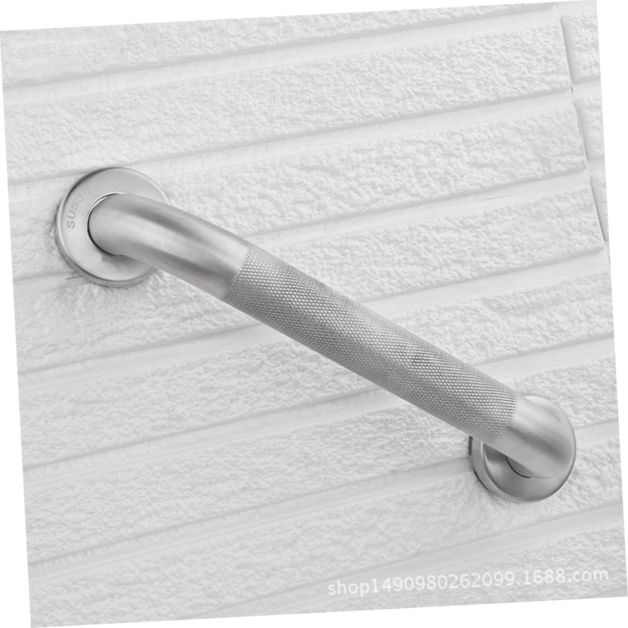 FOMIYES FOMIYES Toilet Safety Bar Bathroom Armrest Bathroom Handrail Bathroom Grab Bar Agarraderas Para Baos Hand Rails for Bathroom Safety Hand Bar Non-slip Hand Lever Knurled Elder