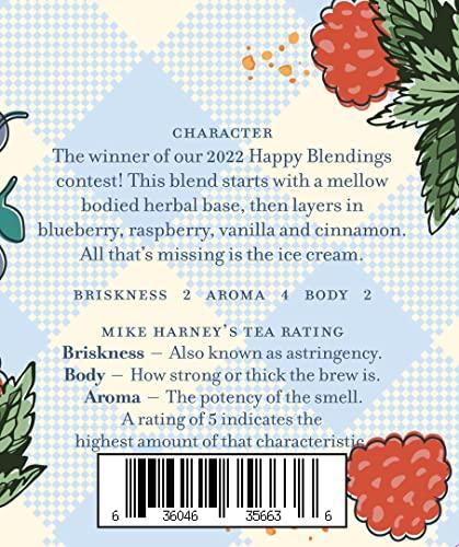 Harney & Sons Harney & Sons Berry Cobbler Tea, Tin of 20 sachets, Rooibos with Fruit Flavors