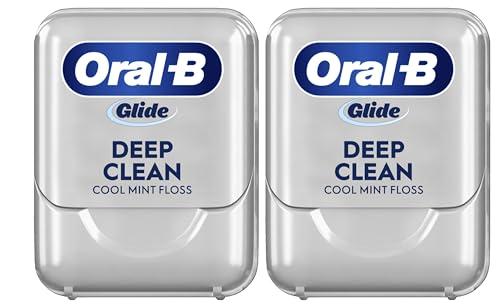 Oral-B Oral-B Glide Pro-Health Deep Clean Dental Floss, Cool Mint, 40 m, Pack of 2