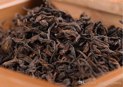 china tea Yunnan Puerh tea cooked puer rice pu er in the past 5 years old tea material thick aging year Pu'er 100g