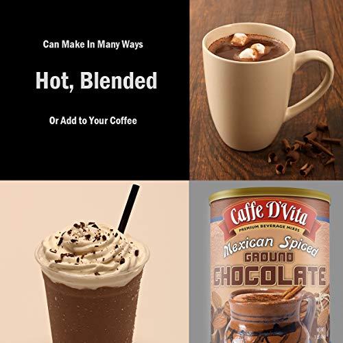 Caffe D'Vita Caffe D’Vita Mexican Spiced Ground Chocolate 1 lb. can (16 oz.)