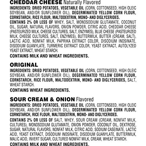 Pringles Pringles Potato Crisps Chips, Lunch Snacks, On-the-Go Snacks, Snack Stacks, Variety Pack, 12.9oz Box (18 Cups)