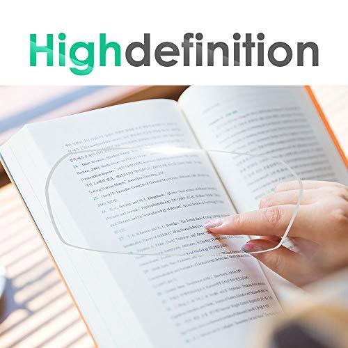 LUFF LUFF Reading Glasses Company Home Lightweight Comfortable Readers Value 2 Pack Frameless Diamond Trimming Mens(2.5X)