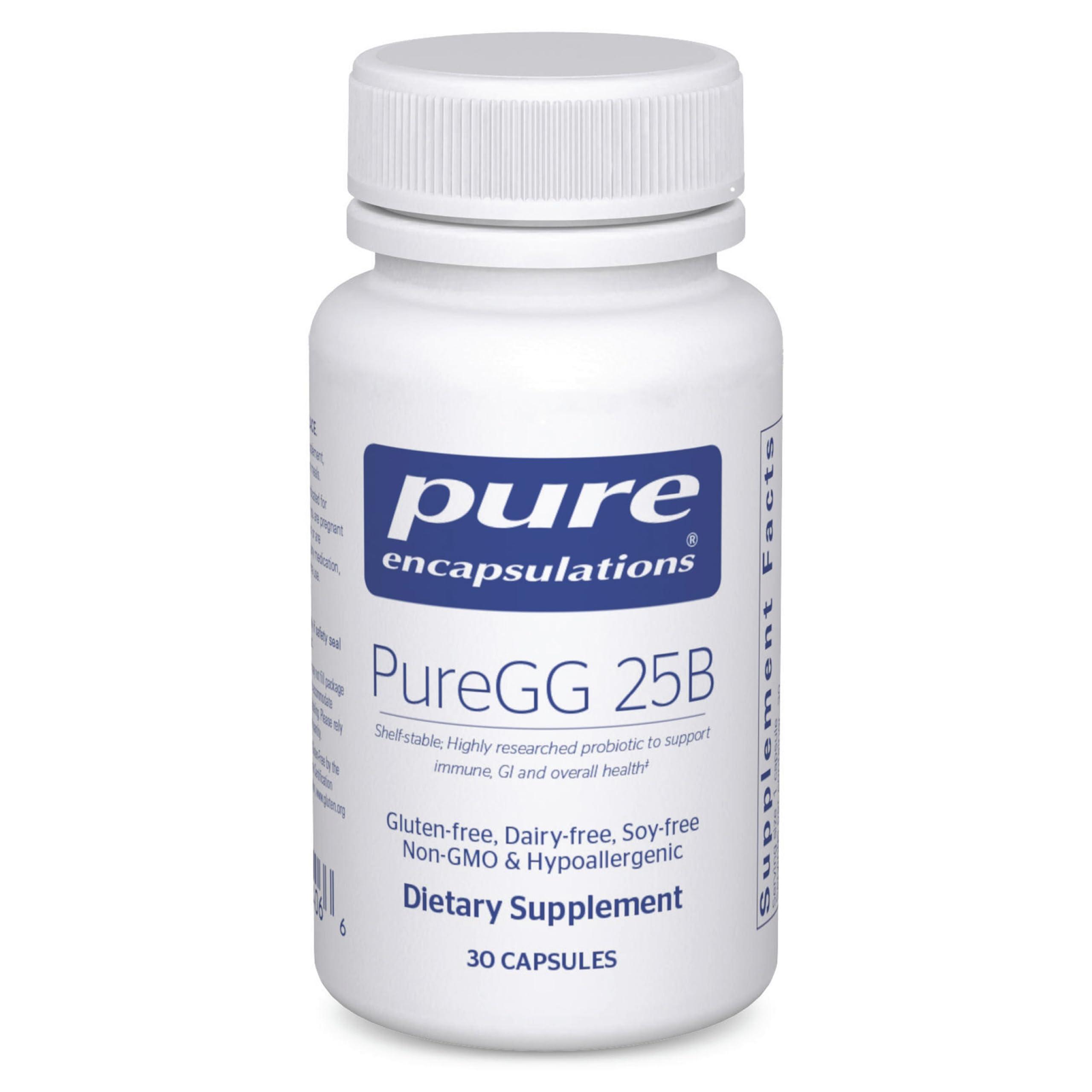 Pure Encapsulations Pure Encapsulations - PureGG 25B - Promotes GI and Immune Health Across All Ages - 60 Capsules