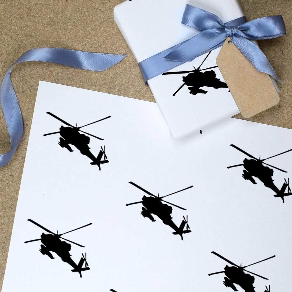 Azeeda Azeeda A1 \'Military Helicopter\' Gift Wrap/Wrapping Paper Sheet (GI00016095)