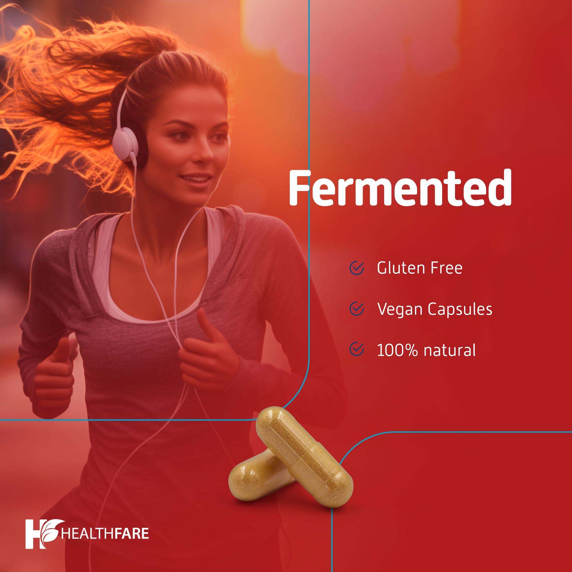 Healthfare HealthFare L-Glutamine 1000mg Capsules | 240 Capsules | Amino Acid Fuel for Gut & Muscle Health | Non-GMO | Gluten-Free | Support for Recovery & Wellness | Made in The USA