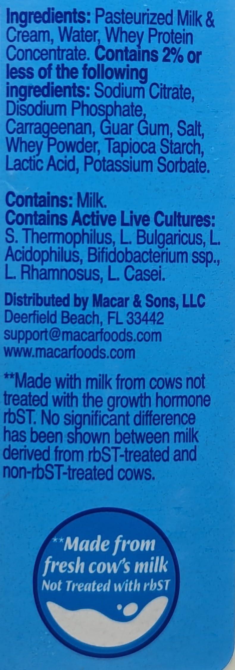 Raykush Art YORSAN Ayran Turkish Style Yogurt Drink, 16oz, Pack of 6