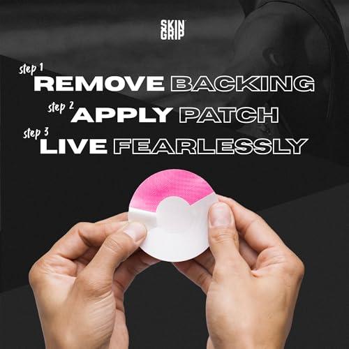 Skin Grip Skin Grip Adhesive Patches for Freestyle Libre 3 CGM Waterproof & Sweatproof Adhesive for 10-14 Days, Pre-Cut Adhesive Medical Tape, Continuous Glucose Monitor Sensor Cover 20 Pack, Pink
