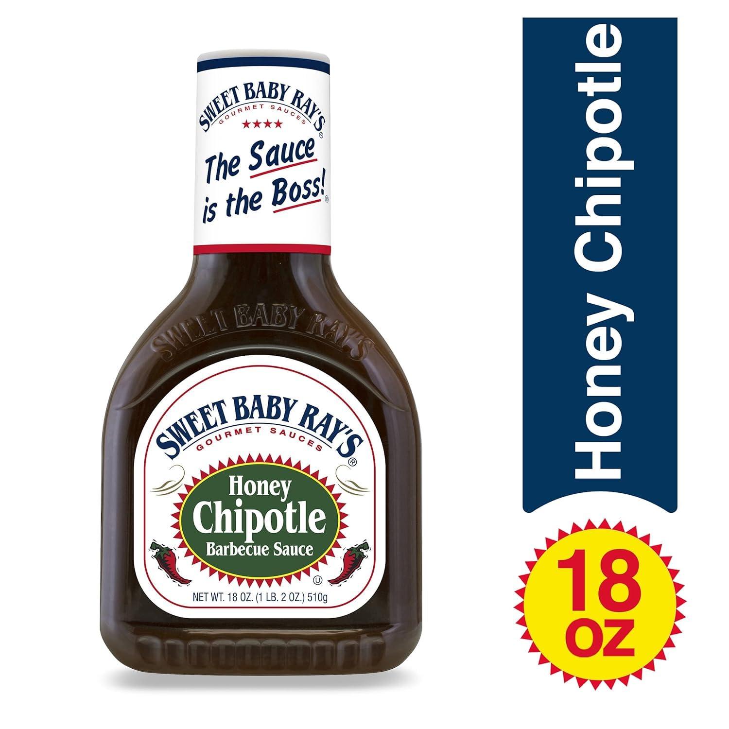 Sweet Baby Ray's Sweet Baby Ray's Honey Chipotle BBQ Sauce (18 oz) 3 Pack
