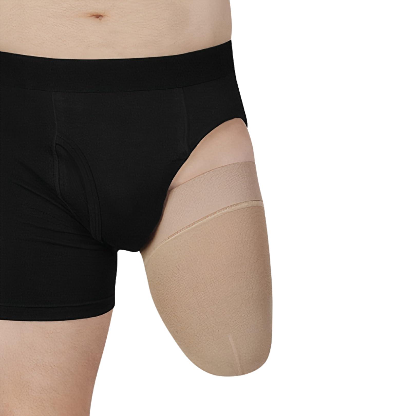 Juzo Juzo Dynamic Prosthetic Shrinker 30-40 mmHg Compression Stockings, Above Knee, Silicone Band, Beige | For Post-Amputation Limb Shaping, Edema, Prosthetic Fit, Skin Protection | 14\", Medium (III)