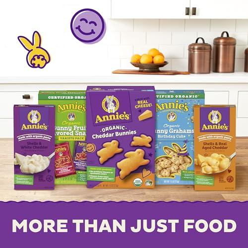 Annie's Homegrown Annie\'s Deluxe Gluten Free Mac and Cheddar Shells, Rice Pasta & Cheddar Mac N Cheese, 11 oz (Pack of 12)