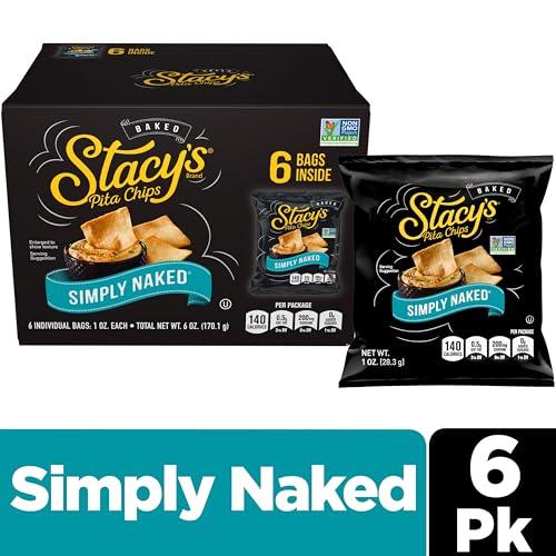 Stacy\'s Stacy\'s Pita Chips Simply Naked, 1 Oz