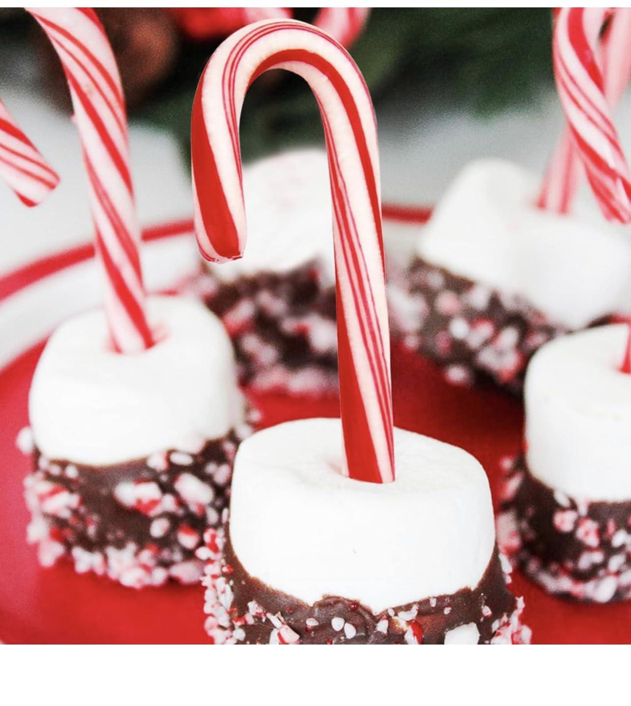 KANDYRIFIK MINI CANDY CANES (1000 MINI CANDY CANES) | Mini Candy Canes Peppermint Flavored | Red & White Stripes - Individually Wrapped Gift Pack | Holiday Candy for Christmas, Santa Parade, ThanksGiving, Holidays ...... | Free Creative Idea Booklet and SameDay