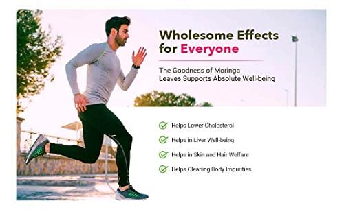 NineLife Basics Moringa Tea Cut Leaves 8 Ounces(0.5 lb), Rich Source of Antioxidants - Green Nectar (2 Pack - 16 Ounces)