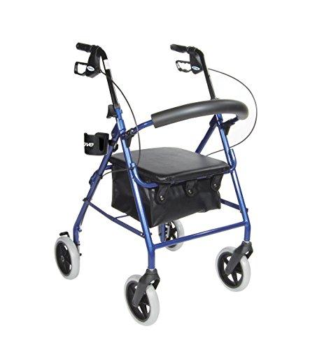 Drive Medical Drive Medical Universal Clamp-On Cup Holder For Walker, Rollator, & Wheelchair, 3 x 3 Inch, Black