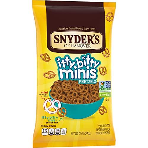 Snyder\'s of Hanover Snyder\'s of Hanover, Itty Bitty Minis Pretzels, 12 Oz Bag