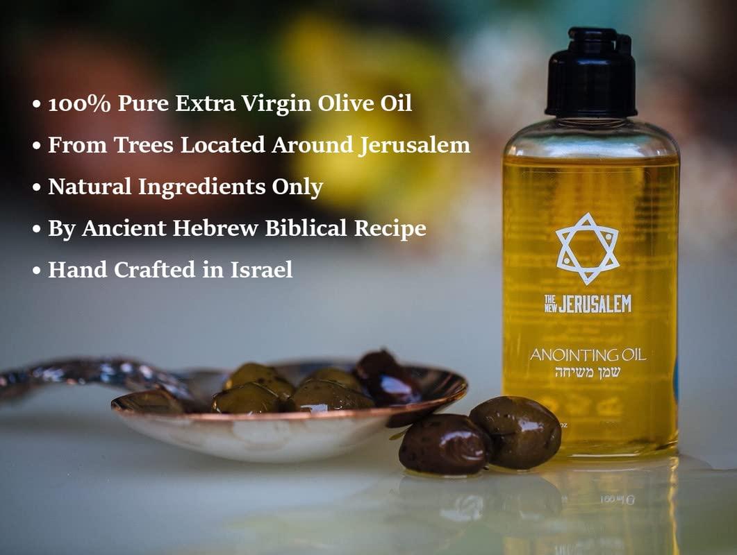 Spring Nahal Holy Anointing Oil from Israel, Holy Spiritual Oils Bottles from Jerusalem Blessed, Handmade with Natural Ingredients and Blessed for Wedding Ceremony, Religious Use, 1.01 Fl Oz