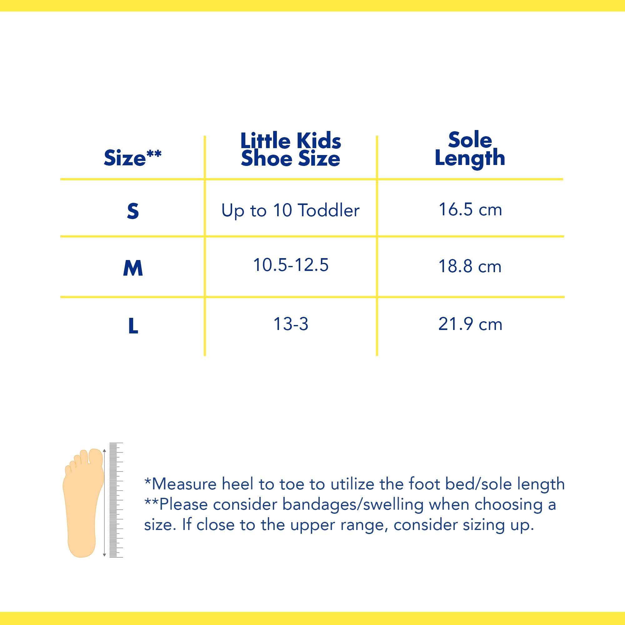 Brace Direct Brace Direct Childrens Pediatric Walker Fracture Boot for Kids Broken Toe or Foot, Left or Right Foot, Lightweight Padded Support Cam Boot for Foot Injury