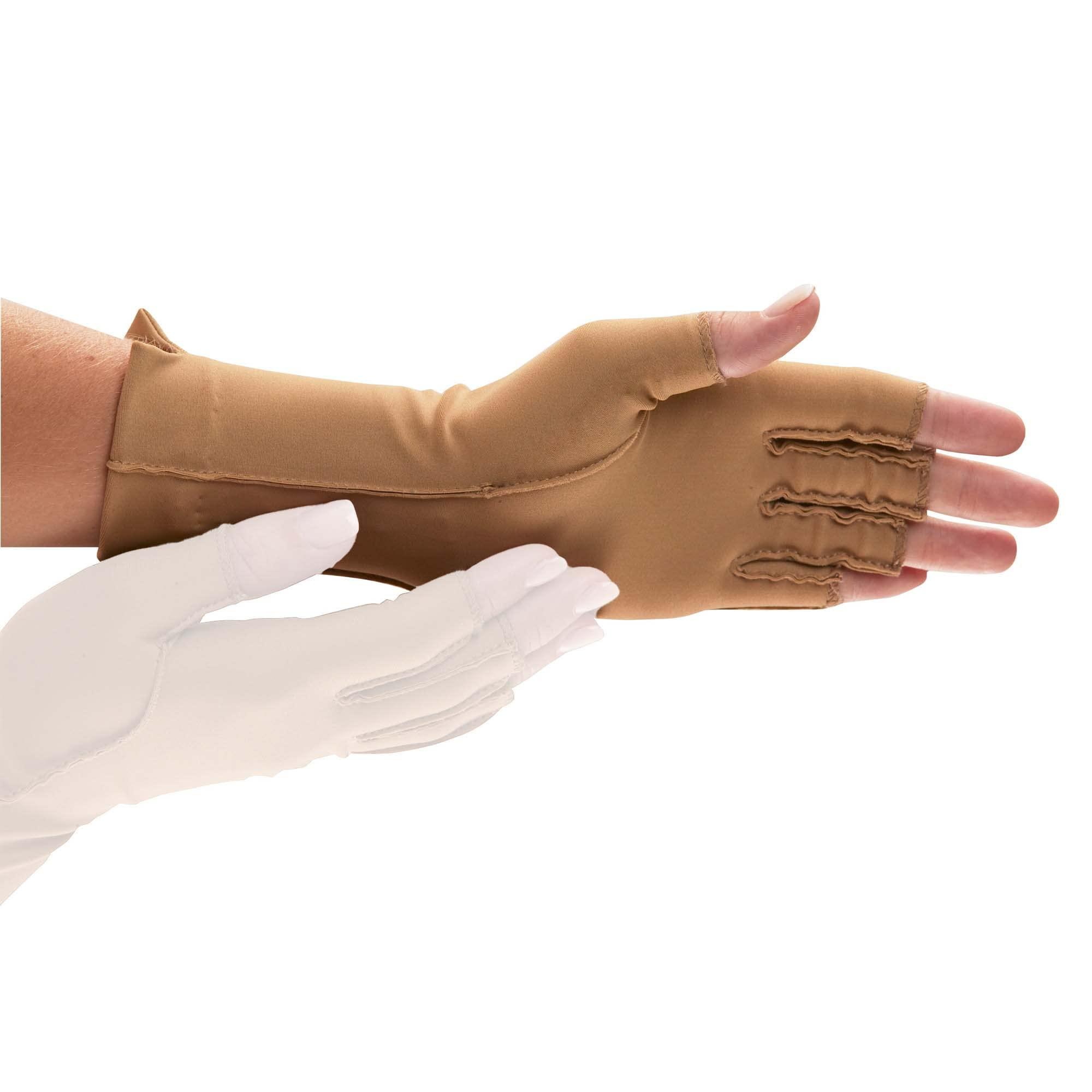 isotoner Isotoner Therapeutic Gloves, Left, Small, Open Finger