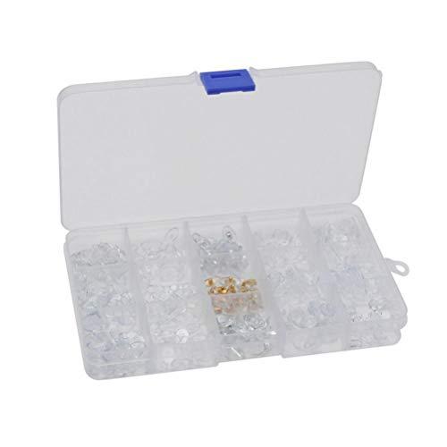 Milisten Milisten 1 Set Eyeglass Repair kit Nose Pads for Glasses Sunglasses Nose Pads Sunglass Repair kit Silicone Nose Pads Glasses Nose Grips Glasses Accessories Glasses Repair Tool Multifunction