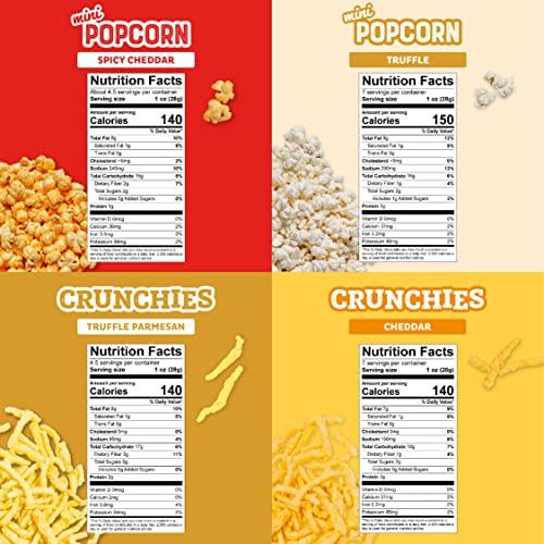 Pipcorn Shark Tank Sampler by Pipcorn - 8ct Variety Pack - Healthy Snacks, Gluten Free Snacks, Snack Variety Packs, Heirloom Corn, Snacks for Adults