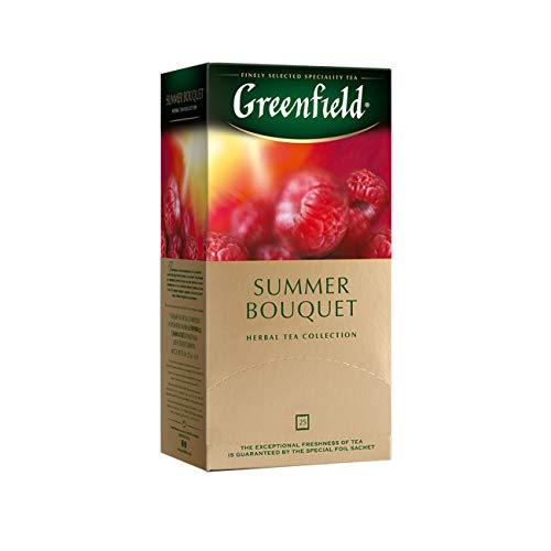 Greenfield Greenfield Summer Bouquet Herbal Tea Fruit & Herbal Collection 25 Teabags The Execptional Freshness Of Tea Is Guranteed By The Special Foil Sachet