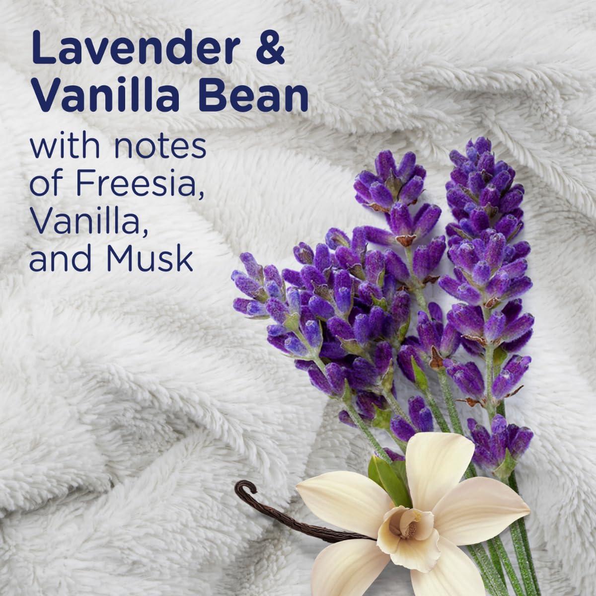 Downy Downy Ultra Soft Fabric Softener Liquid, Calm, Lavender and Vanilla Bean, 56 fl oz, 83 Loads, Downy Fabric Softener, Laundry- Pack of 2